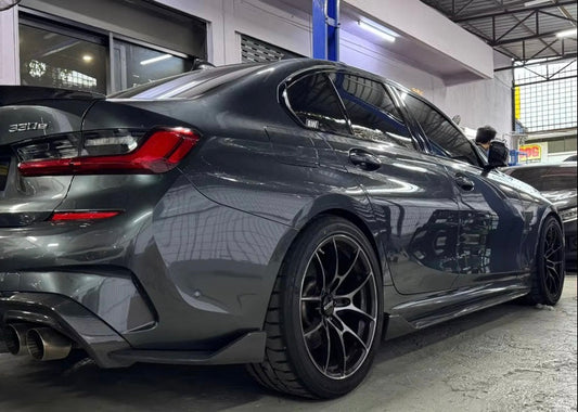 BMW M340I A style Dry Carbon Side Skirts